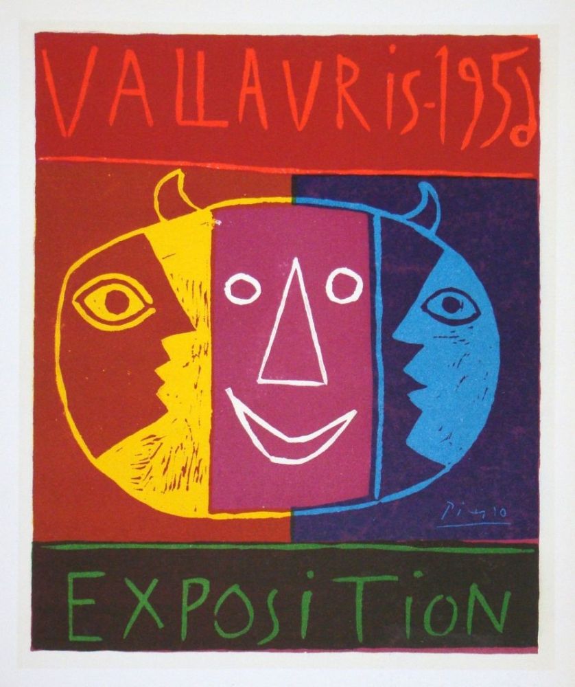 Litografía Picasso (After) - Vauavris 