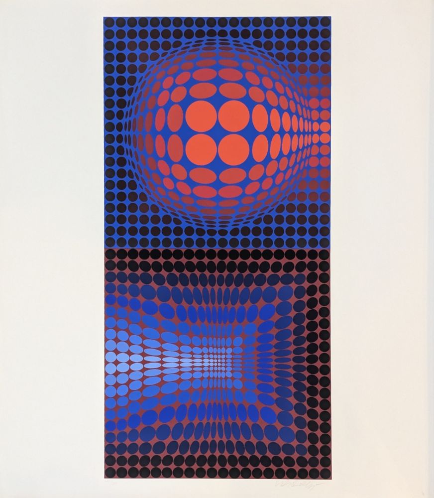 Serigrafía Vasarely - Vega Pauk 
