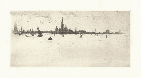 Grabado Pennell - Venice from the Sea
