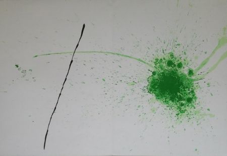 Litografía Miró - Vert