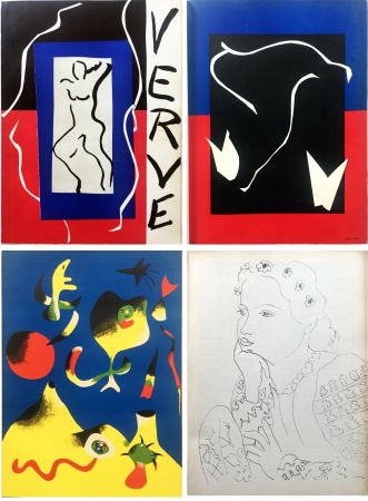 Libro Ilustrado Matisse - VERVE Vol. I n° 1. (couverture de Matisse). 