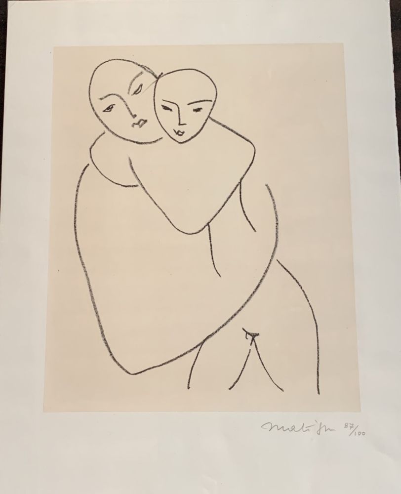 Litografía Matisse - Vierge et l’enfant