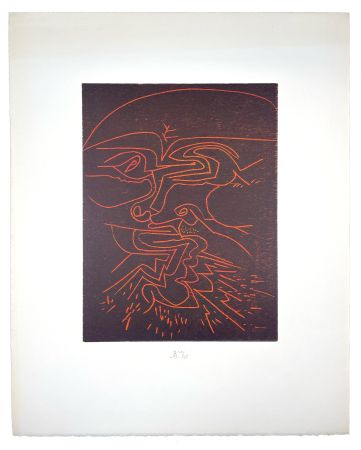 Grabado En Madera Müller - VISAGE IV