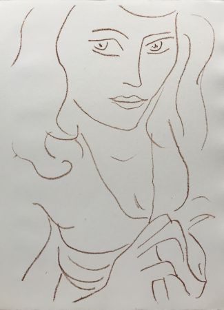 Litografía Matisse - Visages I
