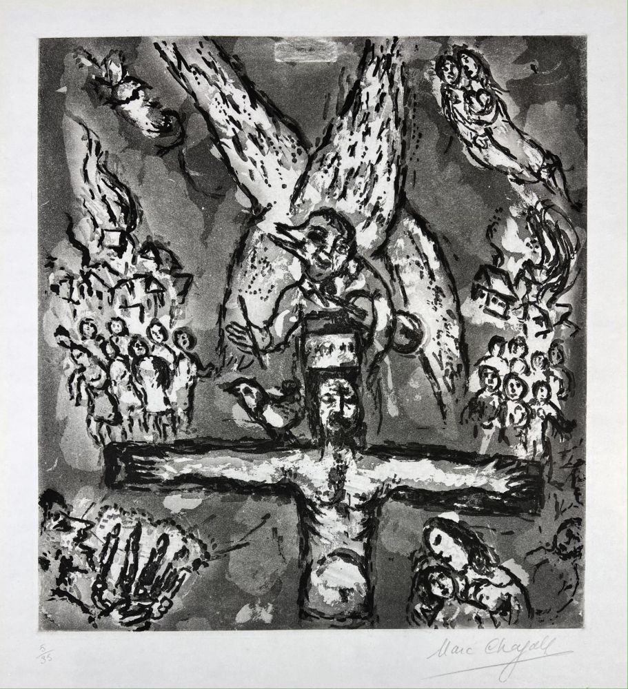 Aguafuerte Y Aguatinta Chagall - Vision d’Apocalypse