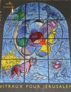 Libro Ilustrado Chagall - Vitraux de Jerusalem