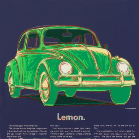 Serigrafía Warhol - Volkswagen (F. & S. II.358)