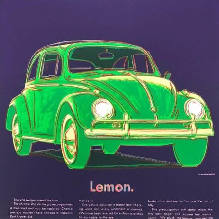 Serigrafía Warhol - Volkswagen (FS II.358)