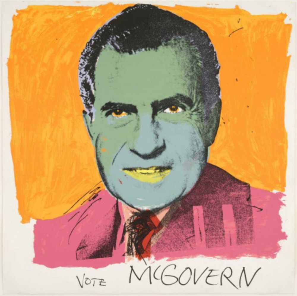 Múltiple Warhol - Vote McGovern