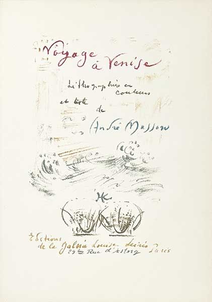 Libro Ilustrado Masson - Voyage à Venise