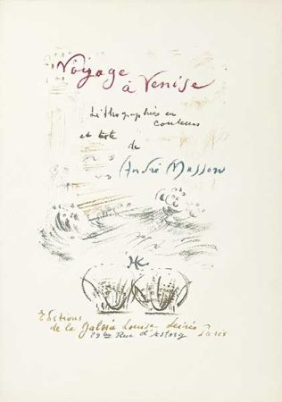 Libro Ilustrado Masson - Voyage à Venise