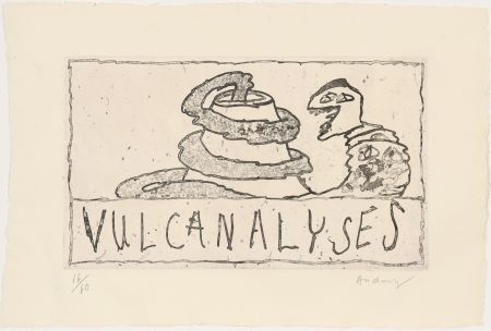 Aguafuerte Alechinsky - Vulcanalyses 01