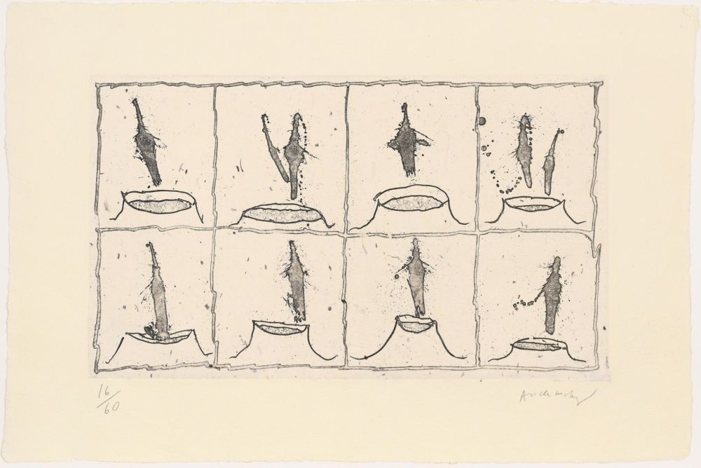 Aguafuerte Alechinsky - Vulcanalyses 04