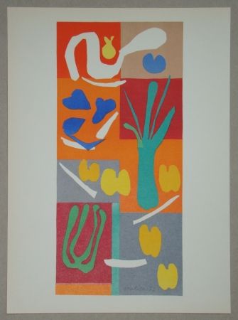 Litografía Matisse - Végétaux, 1952