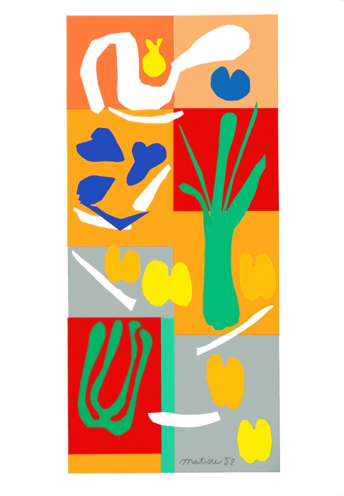Litografía Matisse - Végétaux (Vegetables)