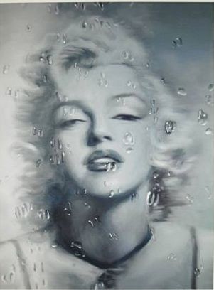 Serigrafía Qian - Water Drop Marilyn