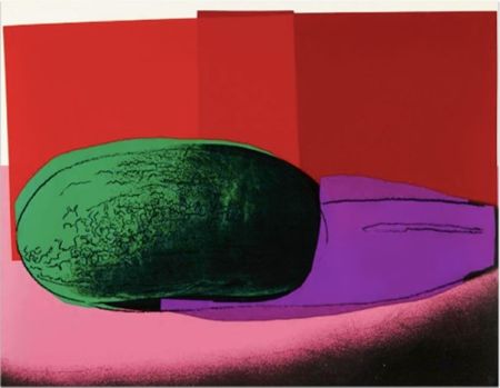 Serigrafía Warhol - Watermelon (Space Fruit: Still Lifes - FS II.199)