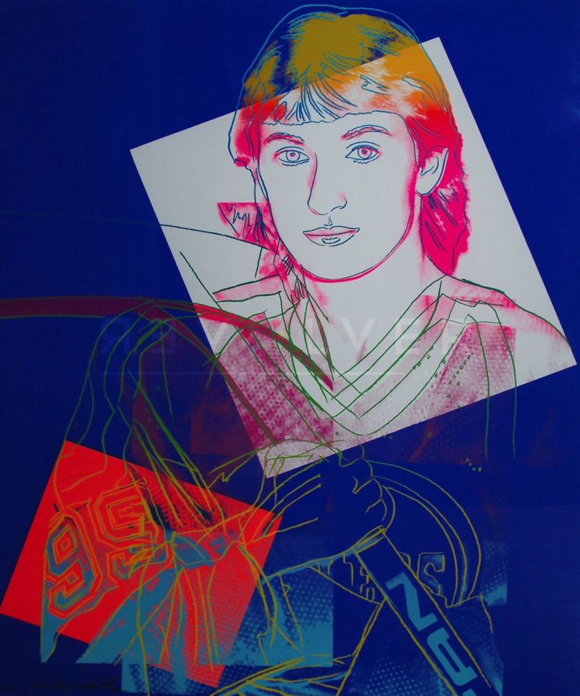 Serigrafía Warhol - Wayne Gretzky (FS II.306)