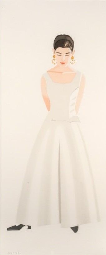 Serigrafía Katz - Wedding Dress, 1993