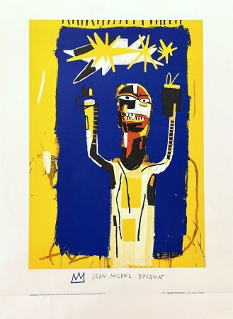 Litografía Basquiat - Welcoming Jeers
