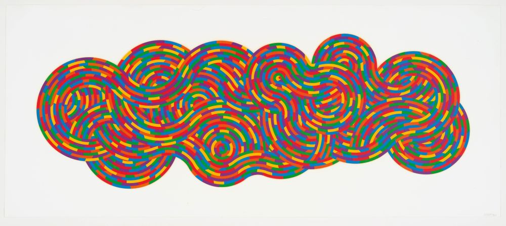 Linograbado Lewitt - Whirls and Twirls