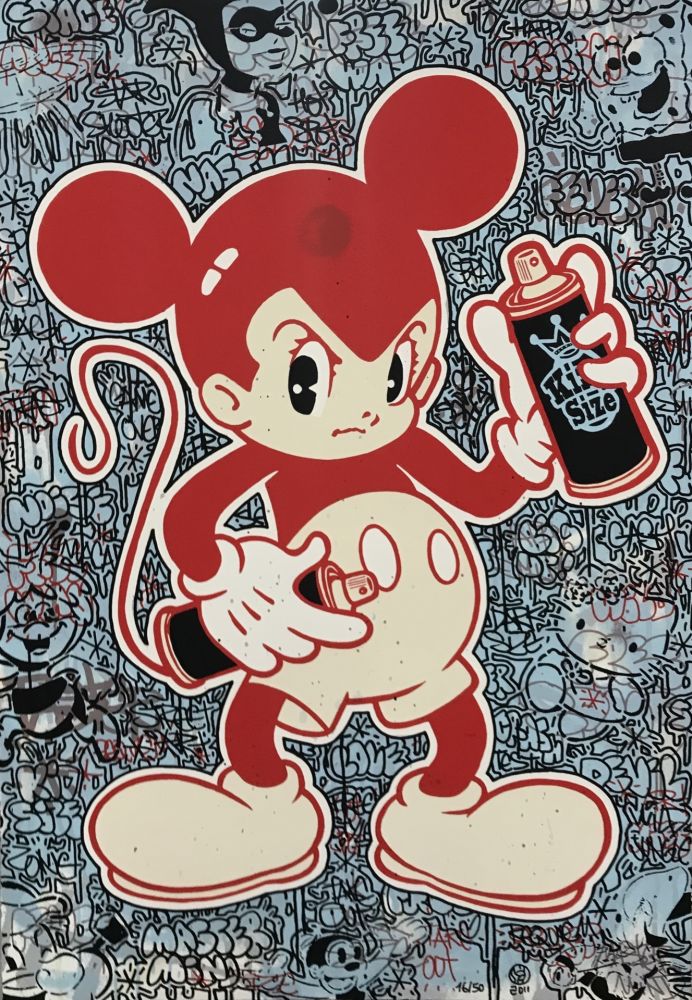 Serigrafía Speedy Graphito - Wild Spray 