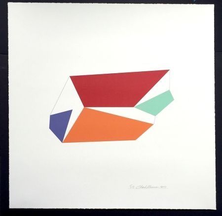 Serigrafía Hinman - Wind, from Kites Suite