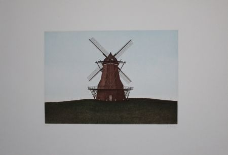 Aguafuerte Y Aguatinta Moritz - Windmühle