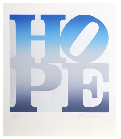 Serigrafía Indiana - Winter, from Four Seasons of Hope