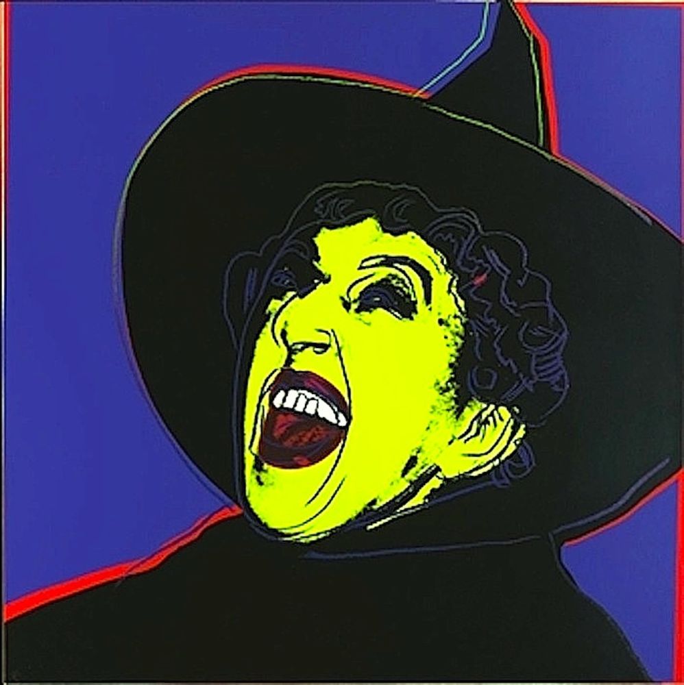 Serigrafía Warhol - Witch, from Myths