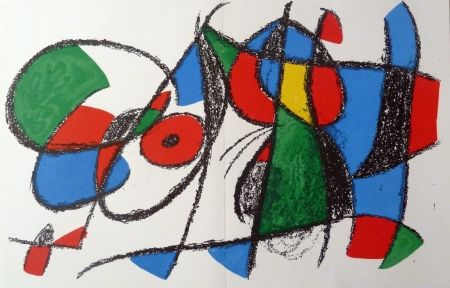 Litografía Miró - Without title