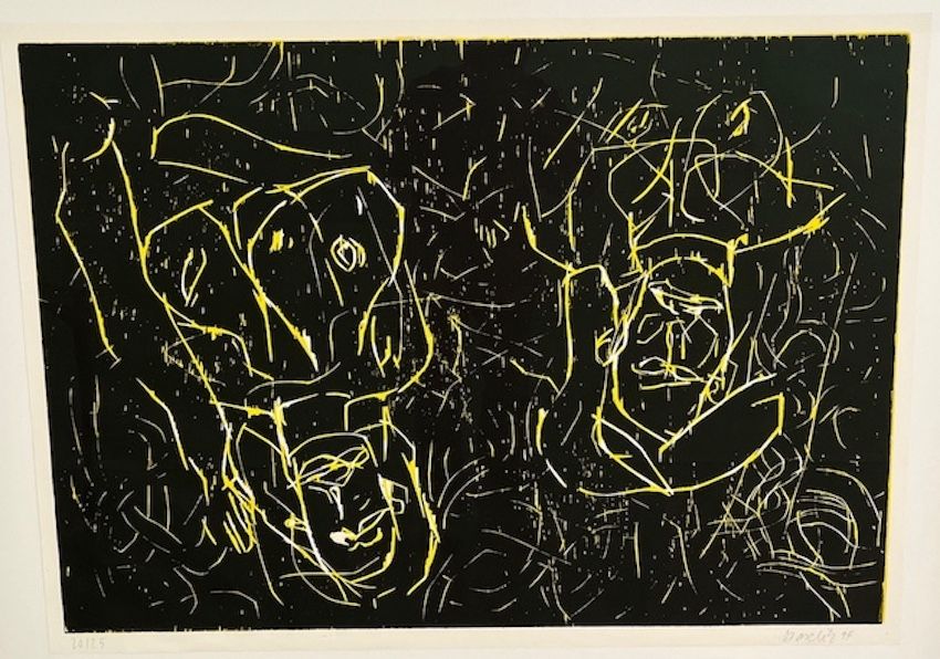Sin Técnico Baselitz - Woman and woman