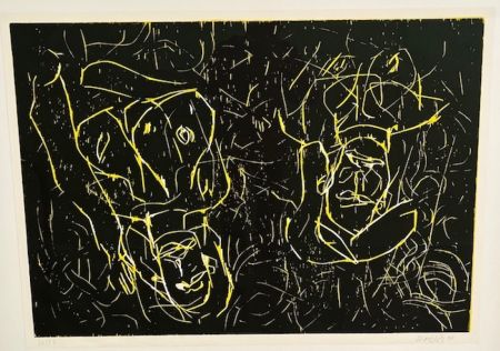 Sin Técnico Baselitz - Woman and woman