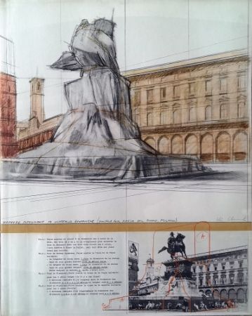 Múltiple Christo - Wrapped Monument to Vittorio Emanuele ,