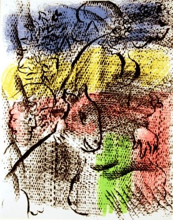Litografía Chagall - XX siècle