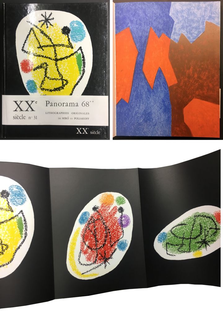 Libro Ilustrado Miró - XXe SIECLE. Nouvelle série. XXXe année. N° 31. Décembre 1968 - PANORAMA 68. LES GRANDES EXPOSITIONS