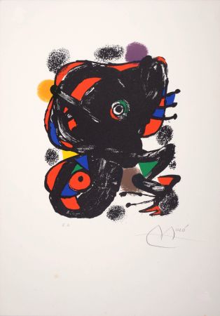 Litografía Miró - XXe siècle (n°46), 1976 - Hand-signed!