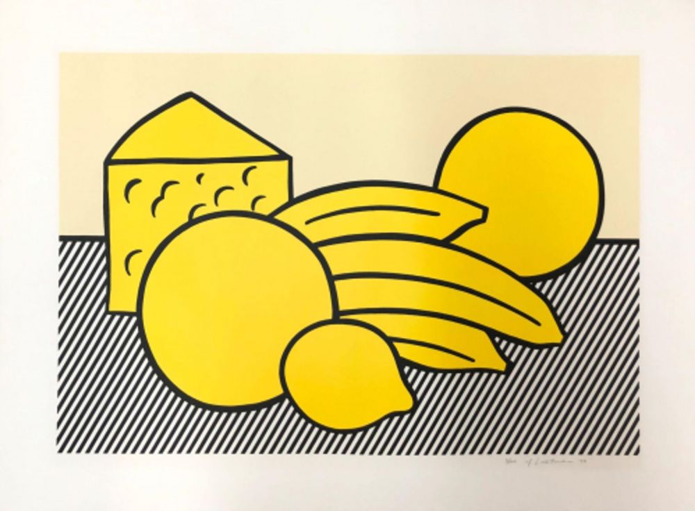 Múltiple Lichtenstein - Yellow Still Life