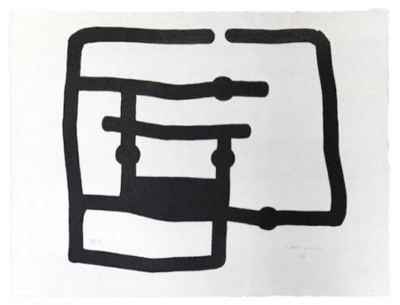Aguafuerte Chillida - Zedatu I