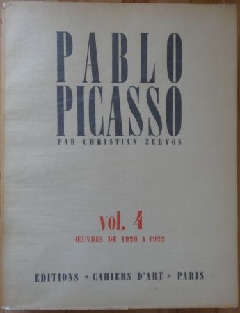Libro Ilustrado Picasso - Zervos Vol 4 (1920-1922)