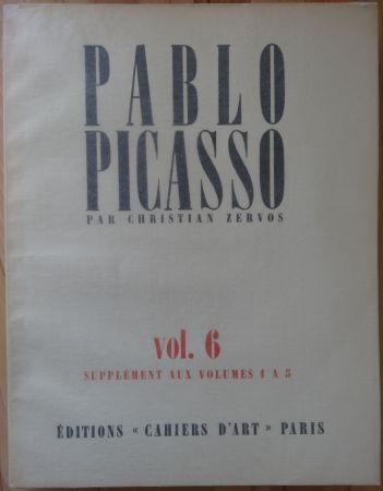 Litografía Picasso - Zervos Vol 6 (Supplément n° 1 à 5)