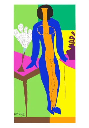 Litografía Matisse - Zulma