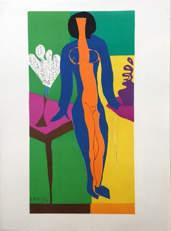 Litografía Matisse - ZULMA (1950)