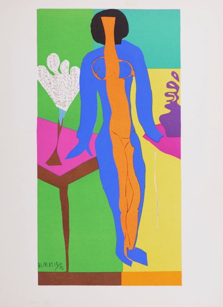 Litografía Matisse (After) - Zulma, 1958