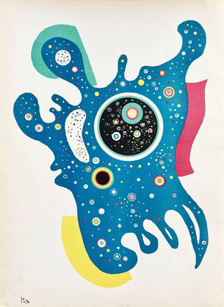 Litografía Kandinsky - Étoiles