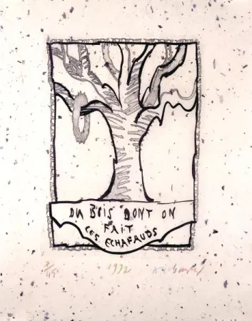 Sin Técnico Alechinsky - Du bois dont on fait les échafauds 