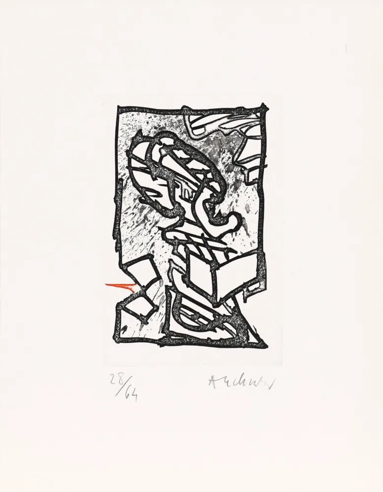 Aguafuerte Alechinsky - Lichthouwen