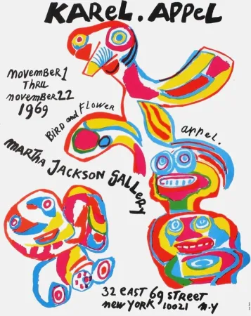 Cartel Appel - EXPO 69 - MARTHA JACKSON GALLERY