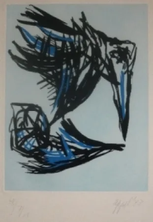 Aguafuerte Y Aguatinta Appel -  Los parajeros