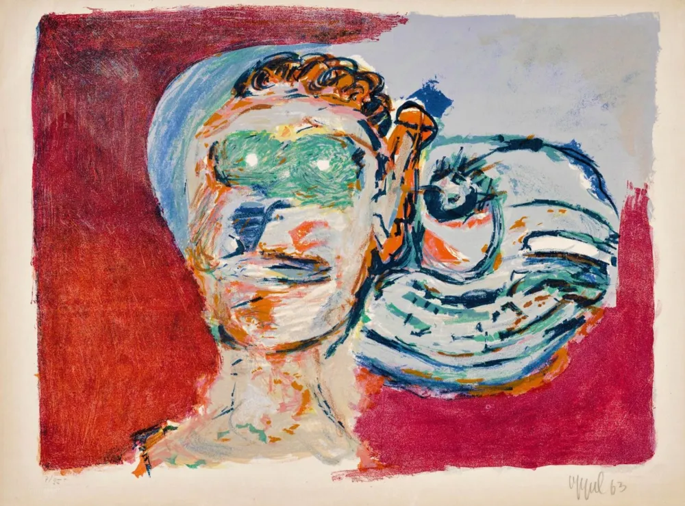 Litografía Appel - Regard vers l'infini